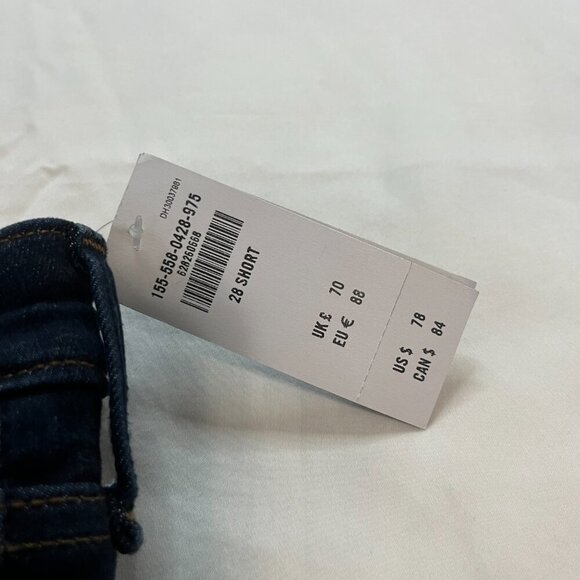 Abercrombie & Fitch Simone High Rise Super Skinny Dark Wash (NWT) | Size 6S - Picture 5 of 7